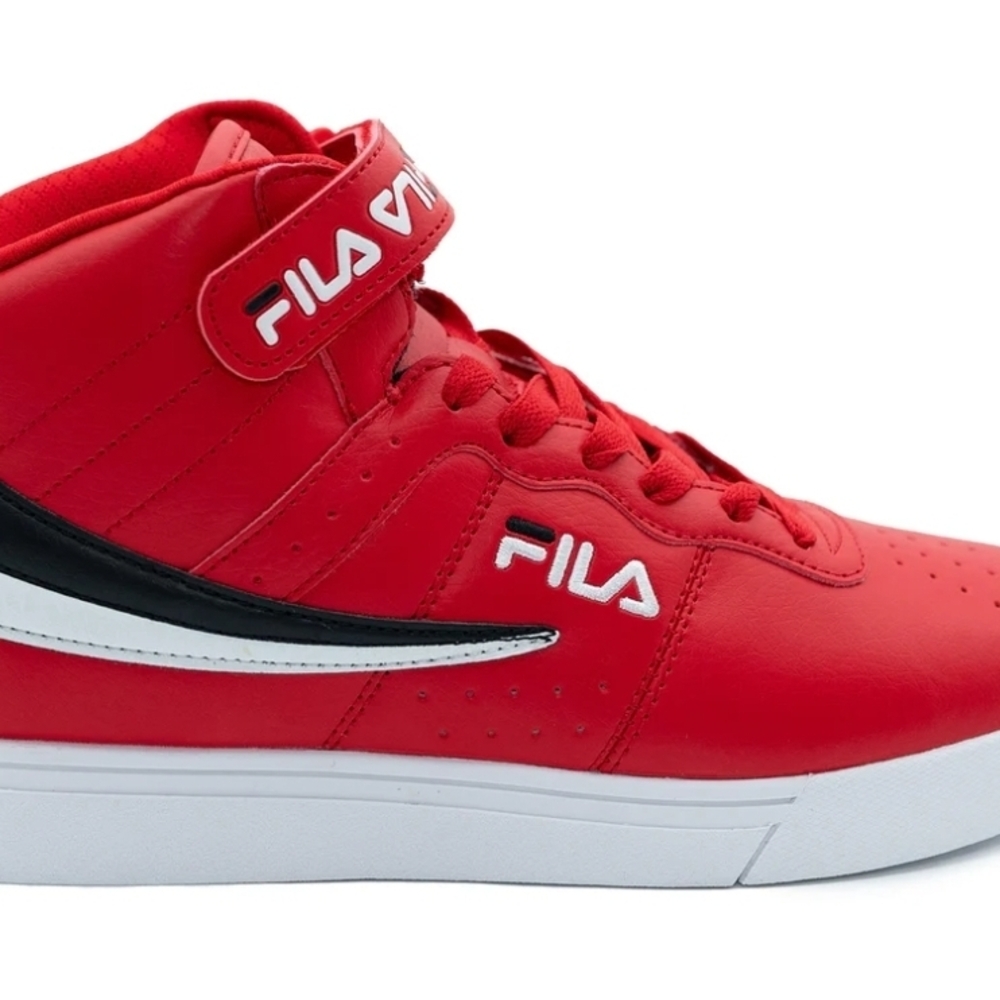 Fila Men's Red High-Top Sneakers